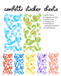 Image 4 of Monfetti Deco Sticker Sheets