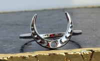 Image 1 of Crescent Moon Phase Ring
