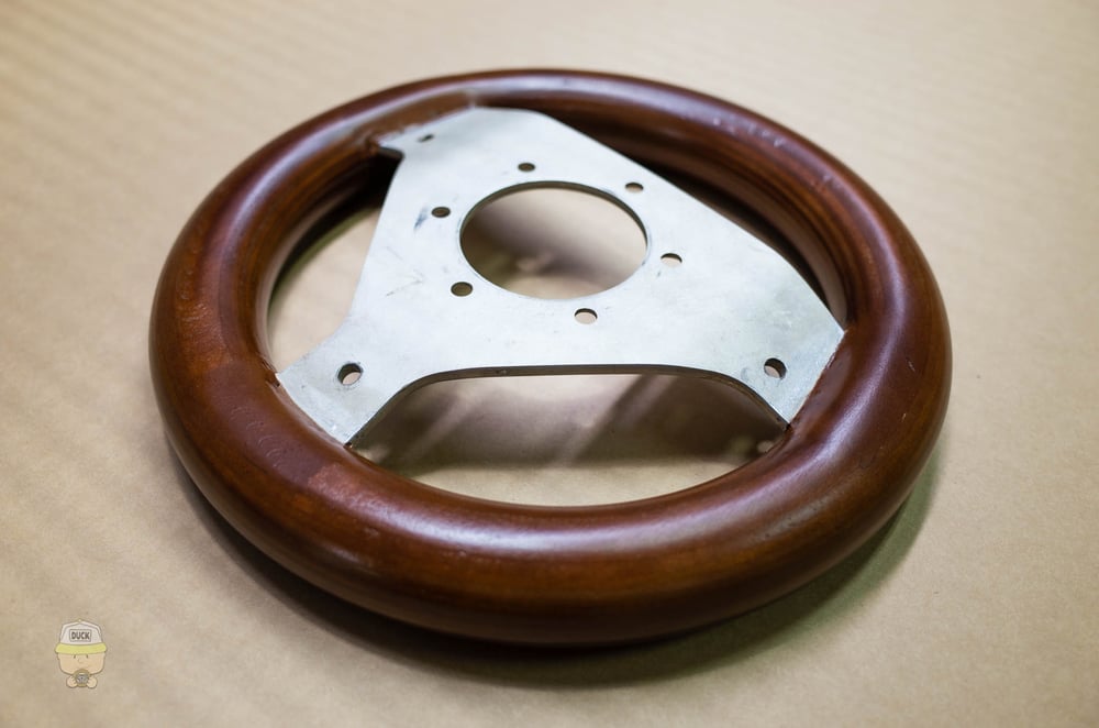230mm - Wish Bone!  * mahogany cover  *