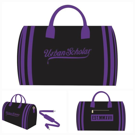 Image of Urban Scholar Leather Tote Bag!