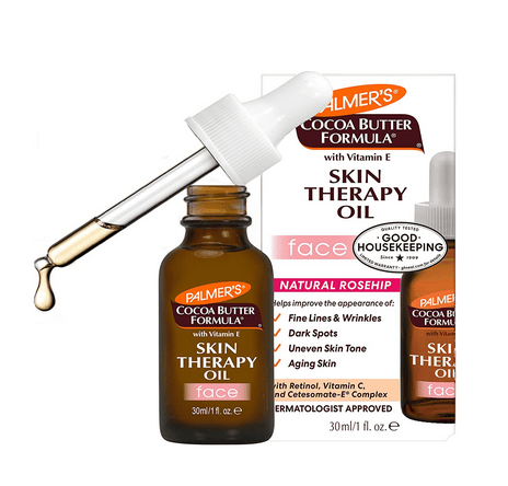 Palmer's Cocoa Butter Formula Moisturizing Skin Therapy Oil for Face with Vitamin E, C.