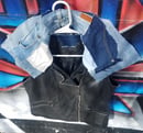 Image 2 of Tasty Raw Edge Denim “Pocket Collar” Vest