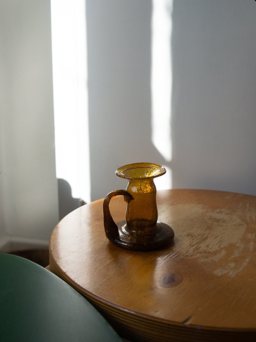 Image of glass candle holder
