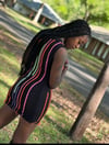 Fit me in stripe dress 