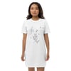 100% Organic Cotton T-shirt Dress for Women Musician Outift for Performing in Style