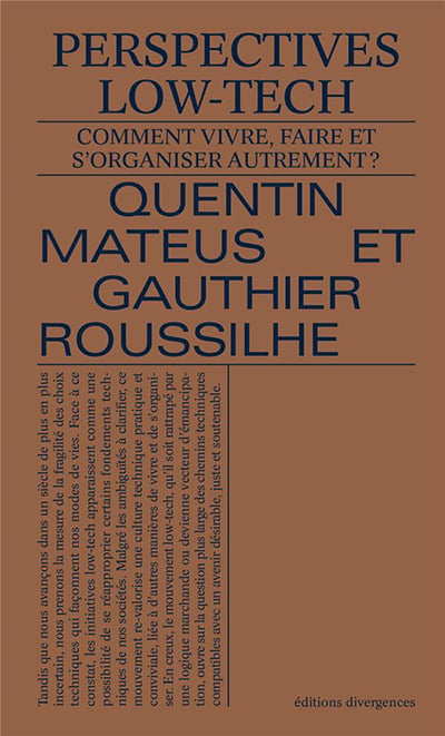 PERSPECTIVES LOW-TECH - Quentin MATEUS / Gauthier ROUSSILHE