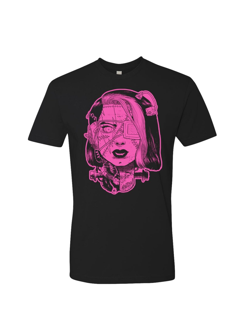 Image of Bride Of Frankenhead by Juan Gedeon (Black Tee)