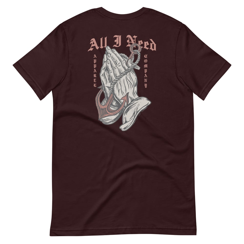 Praying hands t-shirt 2