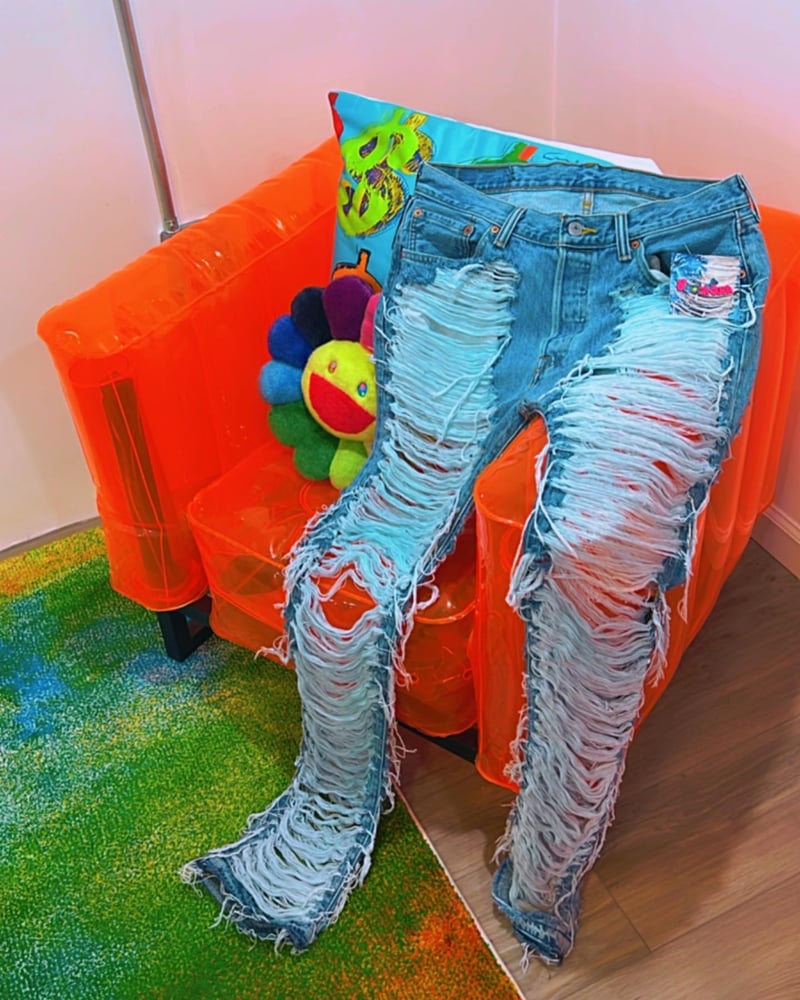 Image of Pantyhose Jeans 