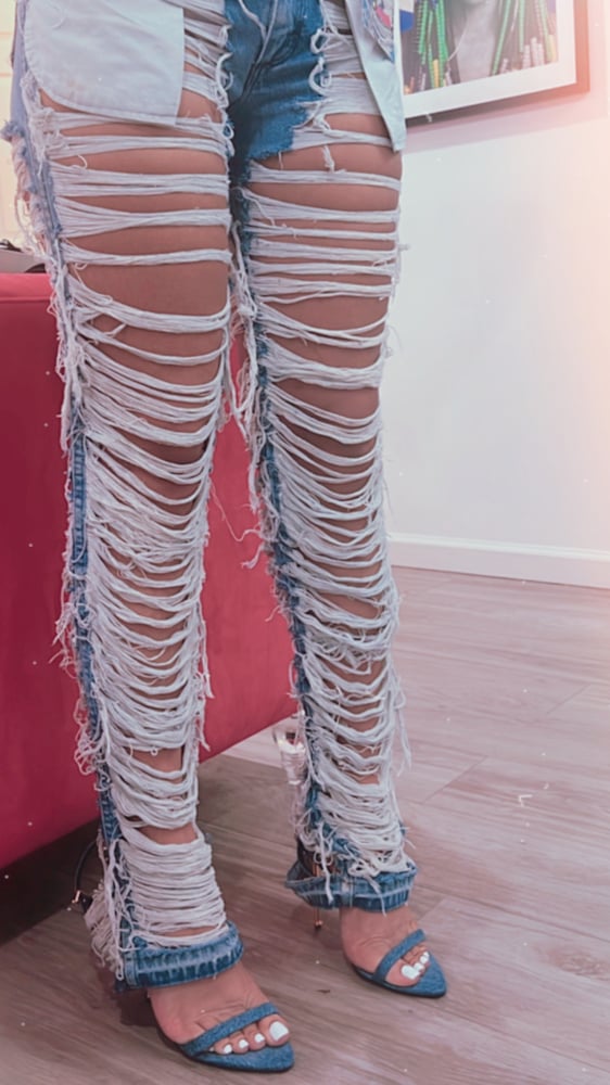 Image of Pantyhose Jeans 