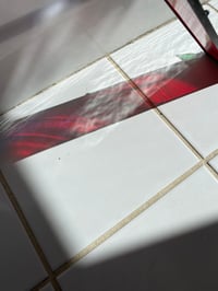 Image 2 of Candy cane incense burner with 3D flower