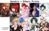 Image 1 of Genshin Impact + Others Prints