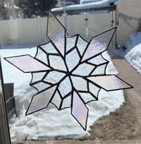Image 4 of Snowflake suncatcher