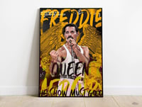 Image 2 of Freddie Mercury Pop Art Poster Print