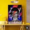 David Bowie - Aladdin Sane, Ziggy Stardust Pop Art Poster Print