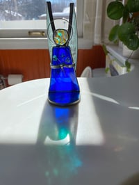 Image 2 of Angel with flowers tea light holder