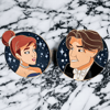 Anastasia & Dimitri profile pins (LE50)
