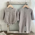 The Ribbed Vintage Romper 