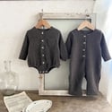 The Ribbed Vintage Romper 