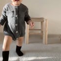 The Ribbed Vintage Romper 