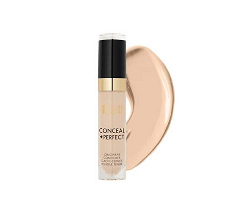 Milani Conceal + Perfect Longwear Concealer - Light Nude (0.17 Fl. Oz.) (Pack 2)