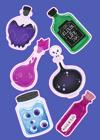 Deadly Poisons Sticker Sheet