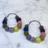 Multi Colored Dark Hoops (sm) Image 2