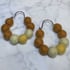 Shades of Yellow Felted Wool Hoops (large) Image 2