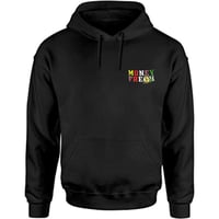  Embroidered Hooded SweatShirt Black