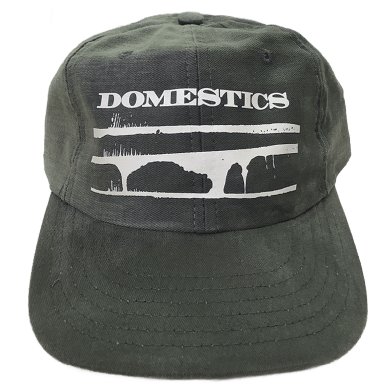 Image of DOMEstics. Paint Drip unstructured Hat olive