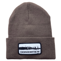 DOMEstics. Soldiers patch skully brown