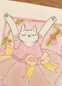 Image 1 of Pink Ballet - Original Drawing