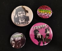 The Cramps badge collection 