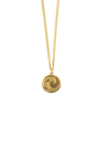 Gold Wave Necklace 