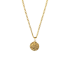 Gold Lion Pendant Chain 