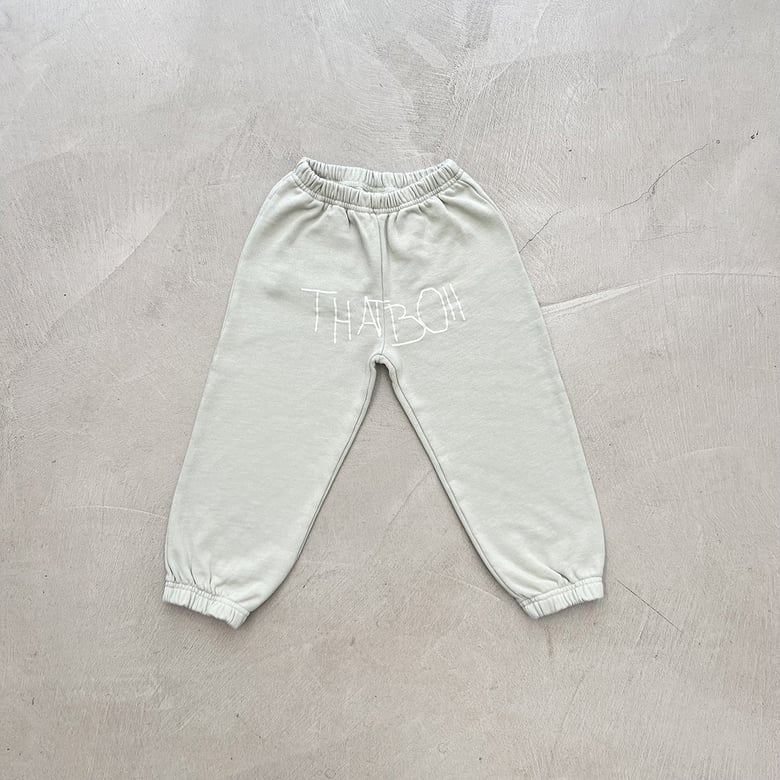 Image of THATBOII - kids sweatpants mint