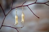 18K Gold Fawn Lily Earrings