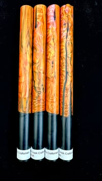 Image 3 of 'Backdraft' Bespoke Pen Blanks