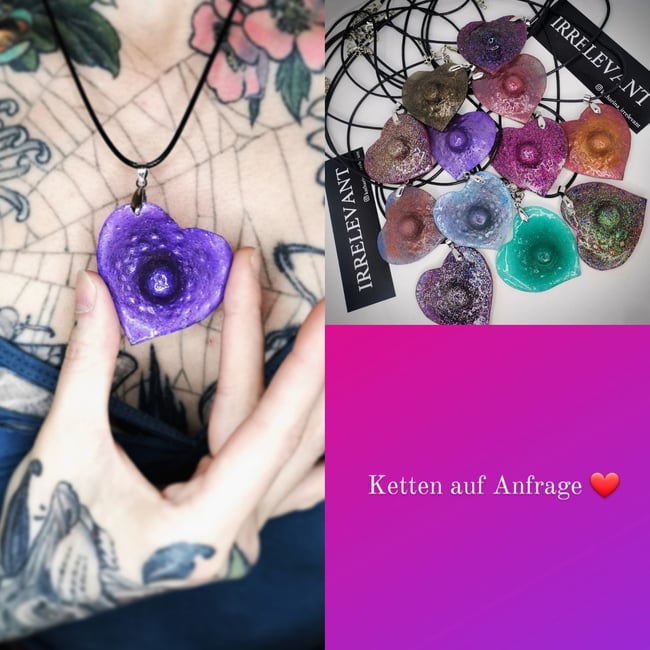 Nipple Neckless 💜 AUF ANFRAGE 