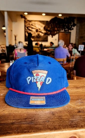 Image of Pizza D Hat - Blue + Red
