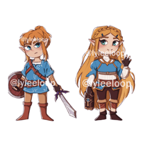 Image 4 of Breath of the Wild Acrylic Keychains