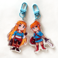 Image 1 of Breath of the Wild Acrylic Keychains