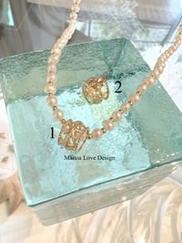 Image 1 of 14K Hawaiian starfish barrel pendant 