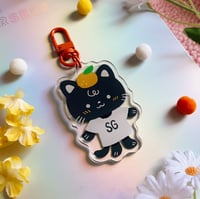 Image 1 of SG Cat Acrylic Keychain