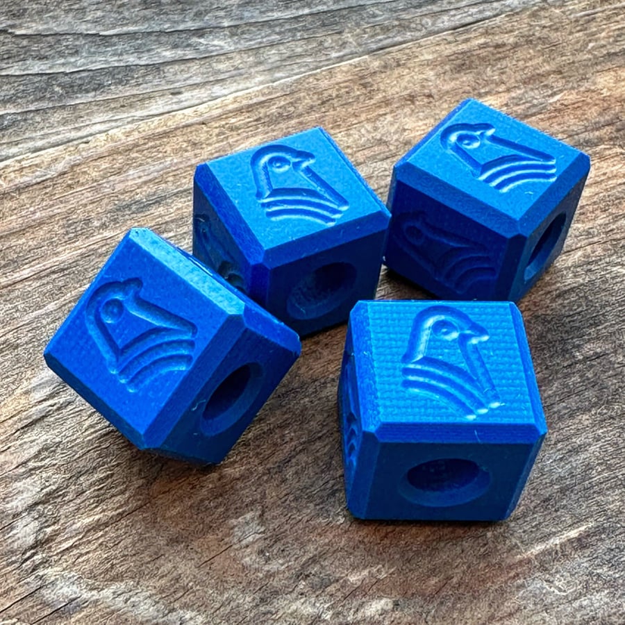 Image of *1 Per Person* Blue G10 Square 