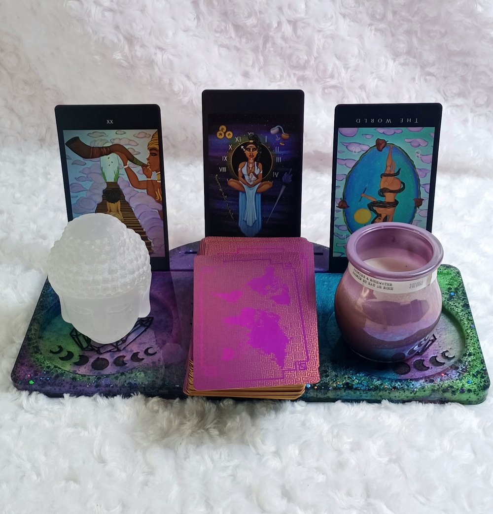 Image of Tarot card stand 