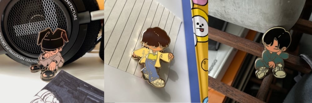 In-Stock Solo Enamel Pins