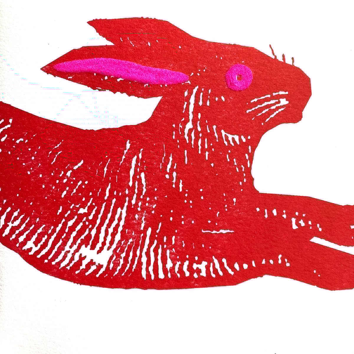 Large Black Rabbit or Large Red Rabbit | Minnieolga