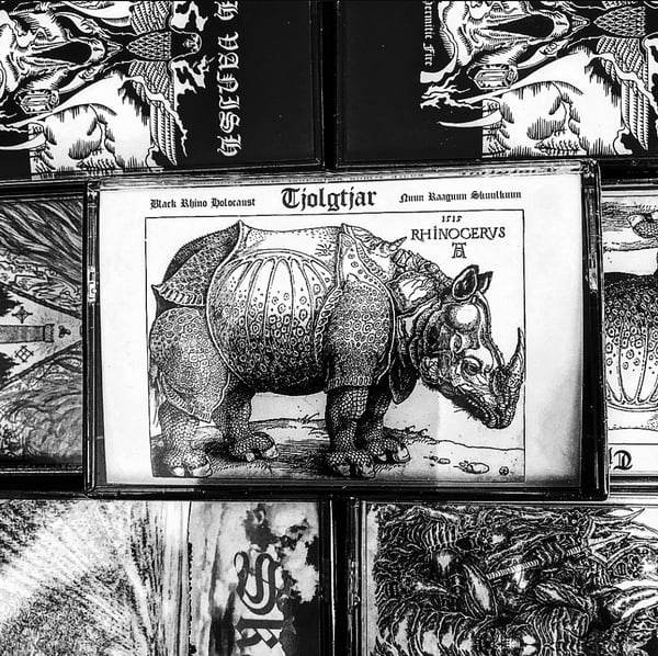 Image of Tjolgtjar - Black Rhino Holocaust / Nuun Raaguun Skuulkuun TAPE