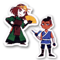 Image 3 of Avatar the Last Airbender Stickers